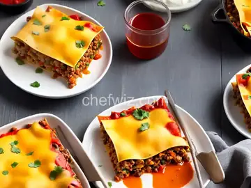 Mexican Lasagna Lite