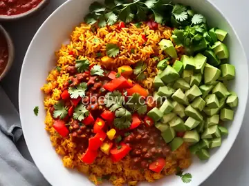 Mexican Rice with Bell Pepper