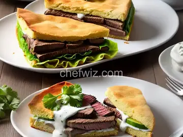 Mexican Steak Torta