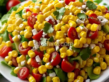Mexican Street Vendor-Style Corn Salad