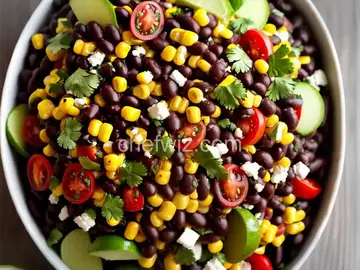 Mexican-Style Black Bean and Corn Salad