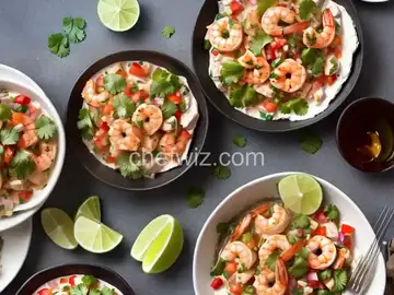 Mexican Style Shrimp Ceviche