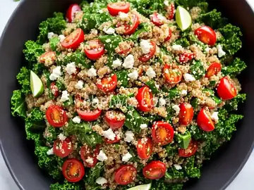 Mexican(ish) Kale & Quinoa Salad