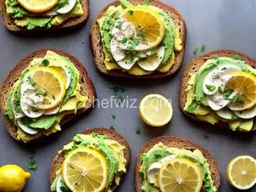 Meyer Lemon Avocado Toast