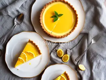 Meyer Lemon Curd Tart