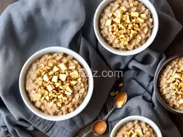 Microwave Apple Cinnamon Oatmeal