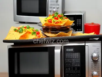 Microwave Nachos for One