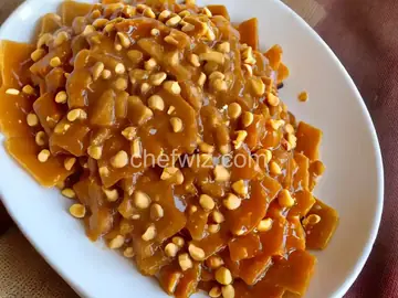 Microwave Oven Peanut Brittle