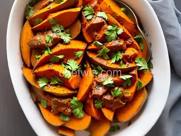 Microwaved Baked Sweet Potatoes