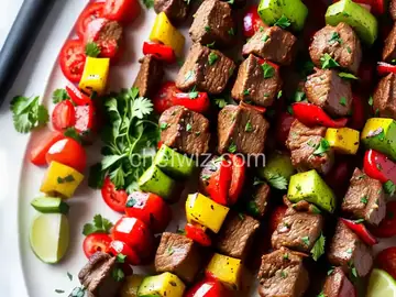 Middle Eastern Beef Kabobs