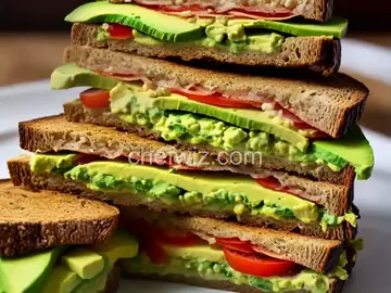 Midnight Snack Avocado Sandwich