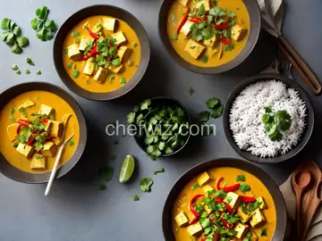 Mild Coconut Tofu Curry