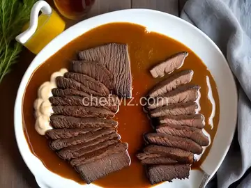 Millionaire Brisket with Coffee and Beer Mop Sauce