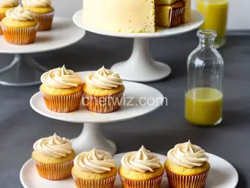 Mimosa Cupcakes