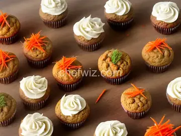 Mini Carrot Cupcakes