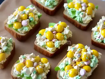 Mini Egg Salad Sandwiches