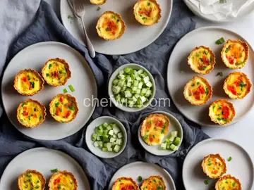 Mini Quiche 4 Ways