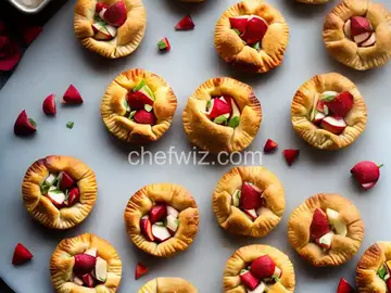Mini Rose Apple Pies