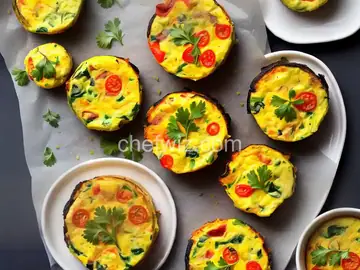 Mini Vegetarian Frittatas