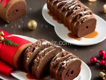 Miniature Yule Log Yodels