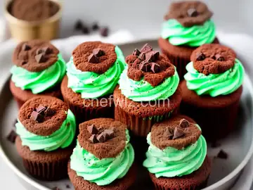 Mint-Chocolate Leprechaun Shots