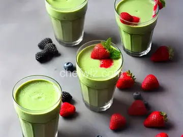 Mint and Fruit Smoothie