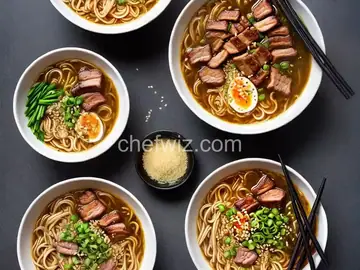 Miso Ramen With Crispy Pork and Burnt Garlic-Sesame Oil Recipe