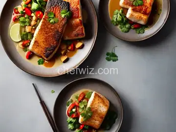 Miso and Soy Chilean Sea Bass