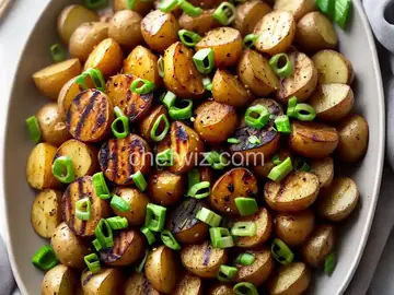 Miso-y Grilled Potatoes
