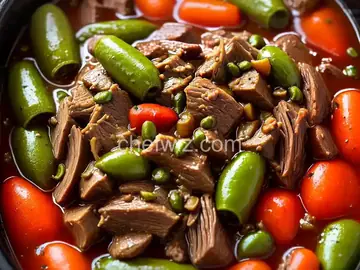 Mississippi Roast (Slow Cooker Pepperoncini Pot Roast)