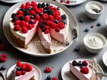 Mixed Berry Cheesecake