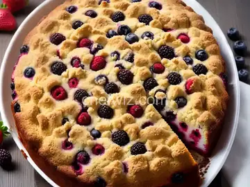 Mixed Berry Coffee Cake