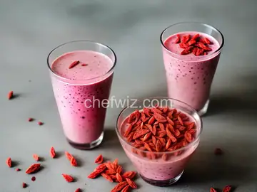Mixed Fruit Smoothie with Goji Berries