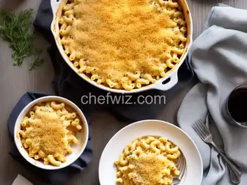 Modern Baked Mac and Cheese With Cheddar and Gruyère