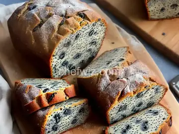 Mohnstollen (Poppy Seed Stollen)