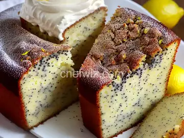 Moist Lemon Poppy Seed Cake