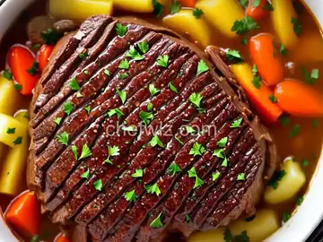 Moist Slow Cooker Roast Beef Without Vegetables