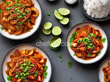 Moist and Spicy Squid Kimchi Tossed With Gochugang