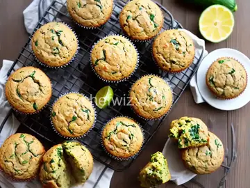 Moistest Sugar-Free Zucchini Muffins Ever