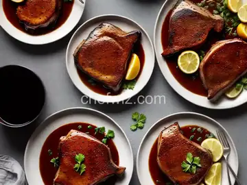 Molasses Brined Pork Chops