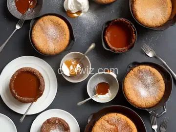 Molten Caramel Cakes