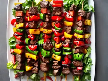 Mom's Beef Shish Kabobs