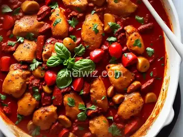 Mom's Chicken Cacciatore