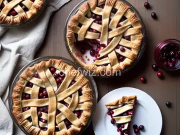 Mom's Cranberry Apple Pie