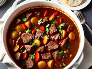 Mom's Portuguese Beef Stew