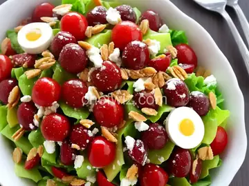 Mom's Secret Cherry JELL-O Salad