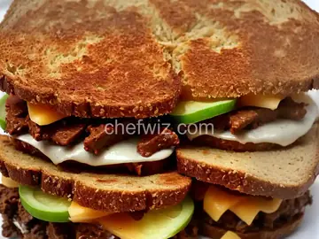 Mom's Shredded Elk Sandwiches