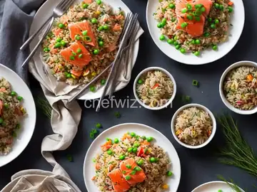 Mom's Smoked Salmon Fried Rice