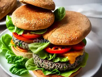 Mondo Veggie Burger with Millet