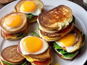Monte Cristo Breakfast Sandwich